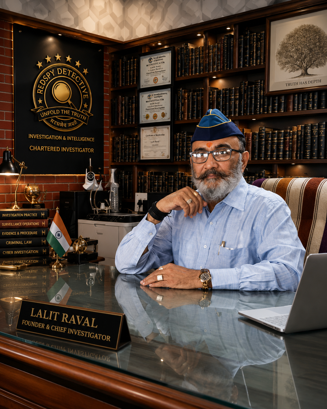 Lalit Raval - Founder & Chief Investigator
